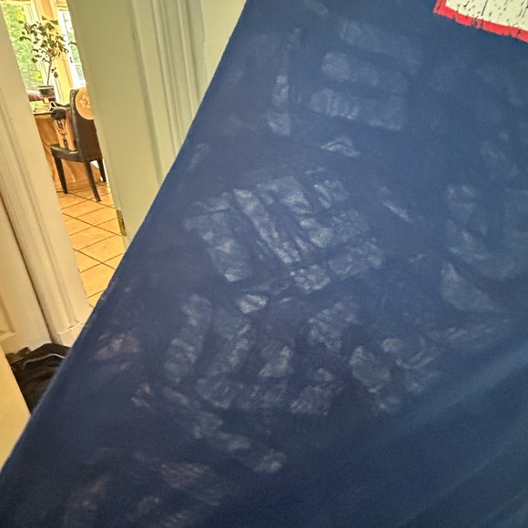 New York Giants Official Sheer Embroidered Logo Tee - Picture 7 of 8